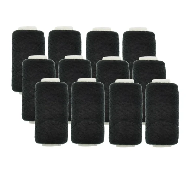 Marque Generique Kit De Fil De Polyester De Fil à Coudre 24pcs Pour Machines à Coudre 5