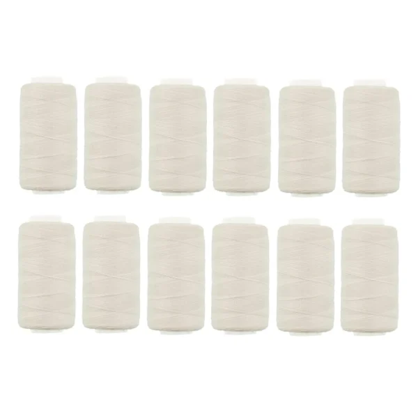 Marque Generique Kit De Fil De Polyester De Fil à Coudre 24pcs Pour Machines à Coudre 6