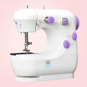 Marque Generique Mini Machine À Coudre Bureau Électrique Artisanat Vêtements Mending… 9
