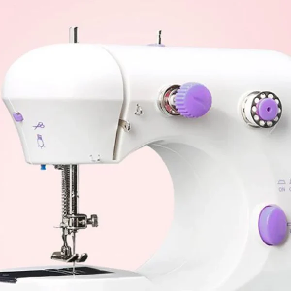 Marque Generique Mini Machine À Coudre Bureau Électrique Artisanat Vêtements Mending… 5