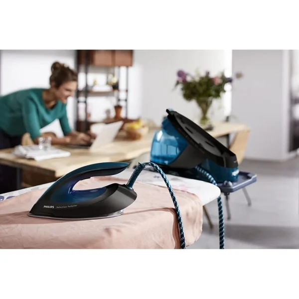 Philips Centrale Vapeur De 1,8L 6,5 Bars 2600W Bleu Noir 1