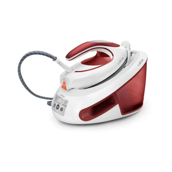 Calor Centrale Vapeur Express Anti-Calc – SV8030C0 – Blanc/Rouge 1