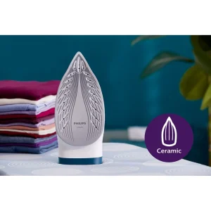 Philips Centrale Vapeur Fast Care Compact – GC6707/20 – Blanc/Bleu 23