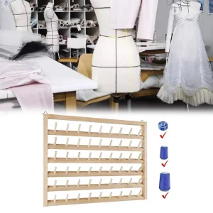 Marque Generique Artisanat De Stockage D’organisateur De Support De Fil à Coudre 13