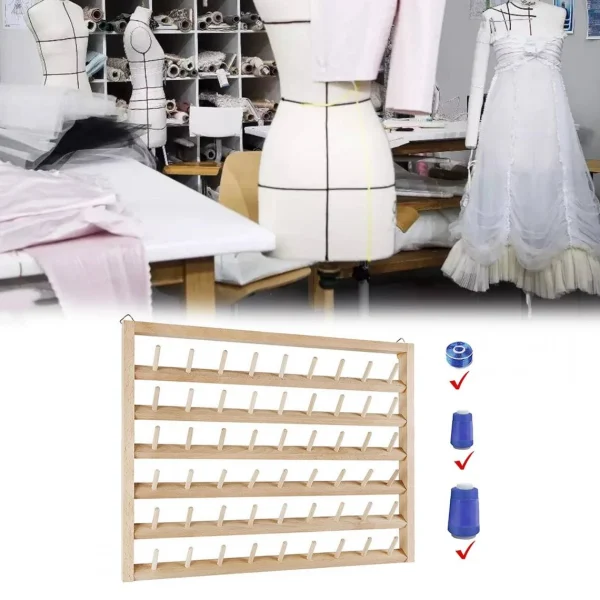Marque Generique Artisanat De Stockage D’organisateur De Support De Fil à Coudre 5