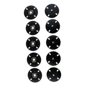 Marque Generique Attaches à Boutons-pression En Métal 9