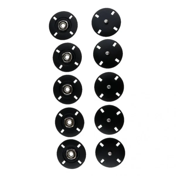 Marque Generique Attaches à Boutons-pression En Métal 3