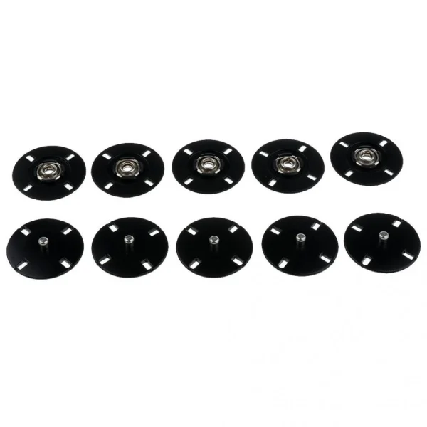 Marque Generique Attaches à Boutons-pression En Métal 5