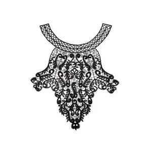 Wewoo Blanc Brodé Dentelle Collier De Fleur En Trois Dimensions Creux Faux … 11