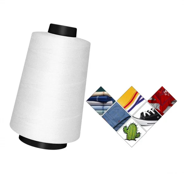 Marque Generique Bobines De Fil À Coudre Polyester Coloré Assorti Gris 1