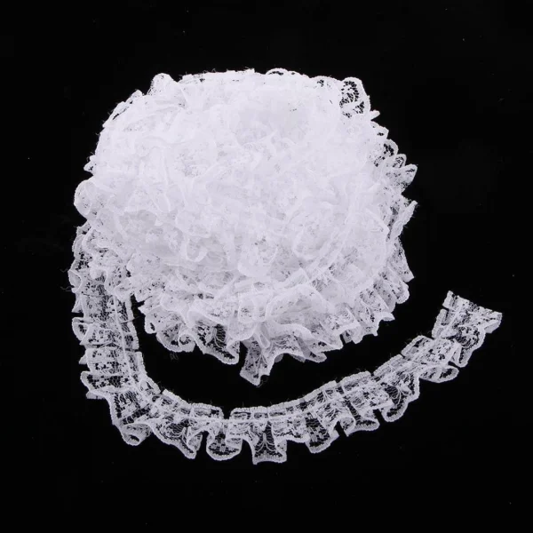 Marque Generique Bordure En Dentelle Ruban Crochet Coton 4
