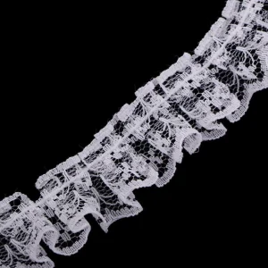 Marque Generique Bordure En Dentelle Ruban Crochet Coton 15