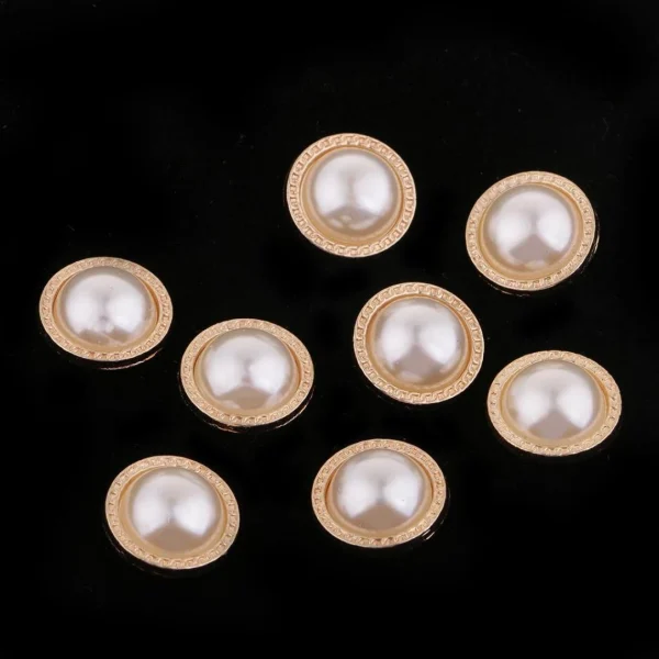 Marque Generique Bouton Couture Boutons Plastique Bouton Perle 3