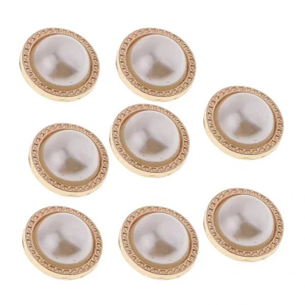 Marque Generique Bouton Couture Boutons Plastique Bouton Perle 4