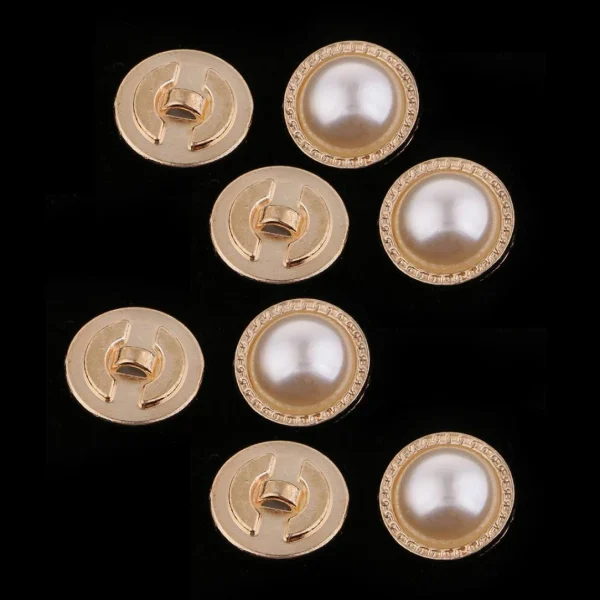 Marque Generique Bouton Couture Boutons Plastique Bouton Perle 6