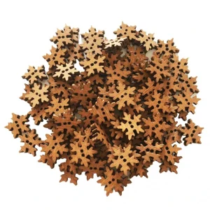 Marque Generique Boutons De Couture En Bois 11
