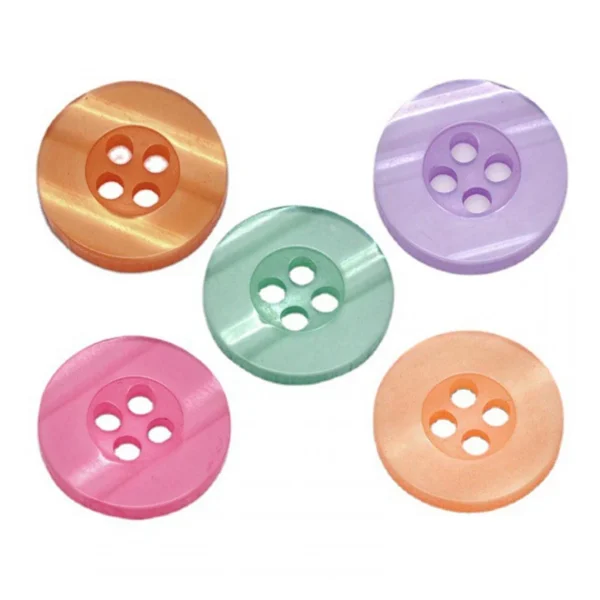 Marque Generique Boutons En Résine Pour L’artisanat De Couture 15mm 6