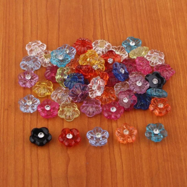 Marque Generique Boutons En Strass Boutons En Résine Jeans 3