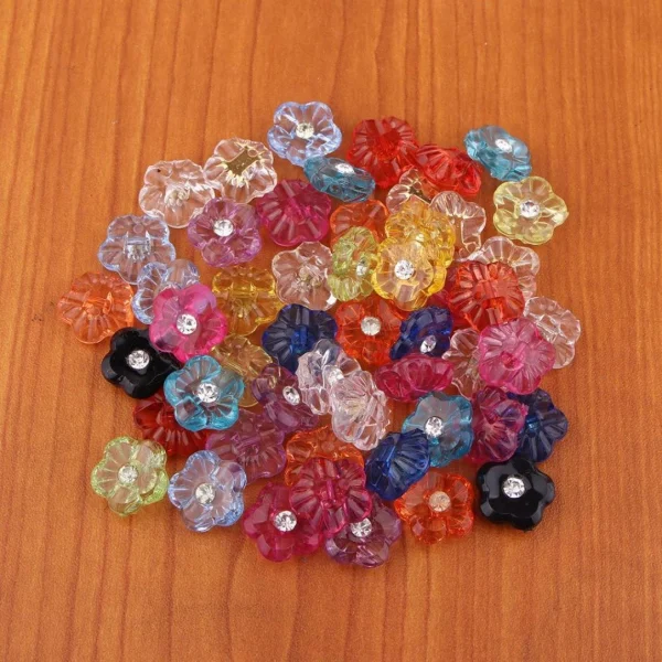 Marque Generique Boutons En Strass Boutons En Résine Jeans 4
