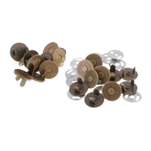 Marque Generique Boutons-pression Magnétiques Métalliques 9