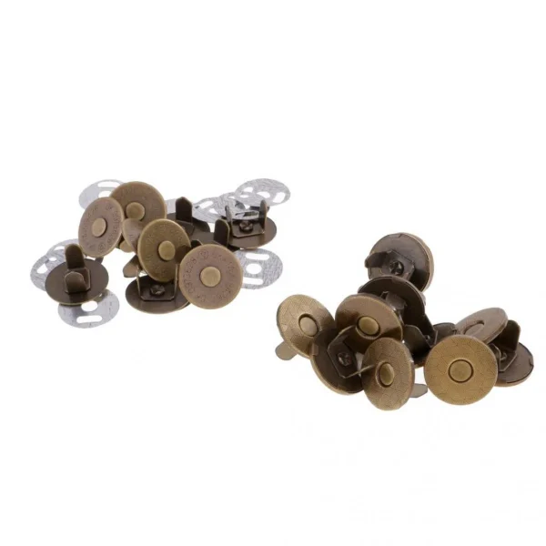 Marque Generique Boutons-pression Magnétiques Métalliques 4