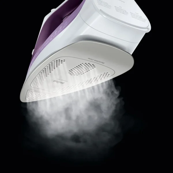 Braun SI7066VI Fer à Repasser Avec Semelle Eloxal 2600W Violet 5