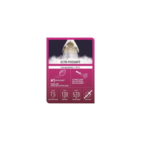 CALOR YY4685FC Express Protect Centrale Vapeur 7,5 Bars, Débit Vapeur… 3