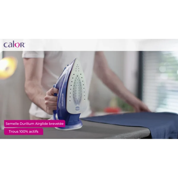 Calor – Fer à Repasser Vapeur 2400 W 45 G/mn – Fv5715c0 5