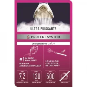 Centrale Vapeur CALOR GV9223C0 Pro Express Protect – – 7.2 Bars – Vap… 7