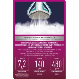 Centrale Vapeur CALOR GV9568C0 Pro Express Ultimate , 7,2 Bars, Jusqu’… 9