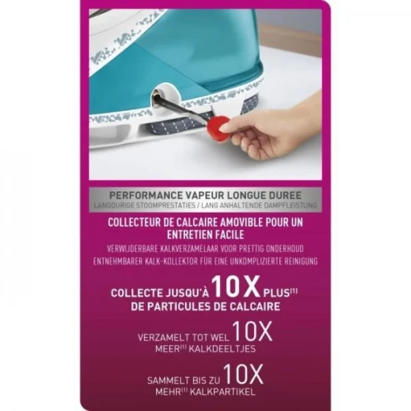 Centrale Vapeur CALOR GV9568C0 Pro Express Ultimate , 7,2 Bars, Jusqu’… 4