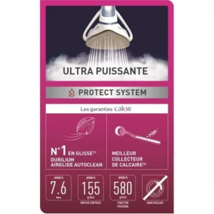 Centrale Vapeur CALOR GV9710C0 PRO EXPRESS ULTIMATE II 3000W Aqua-Mét… 9