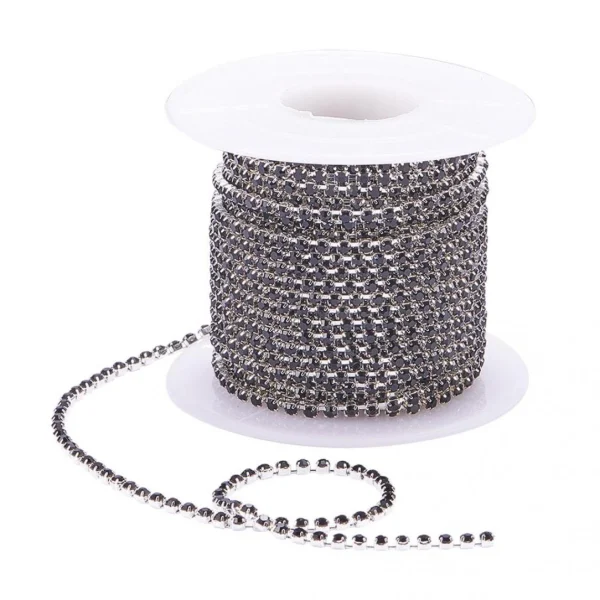 Marque Generique Chaîne De Strass En Cristal Manucure 3