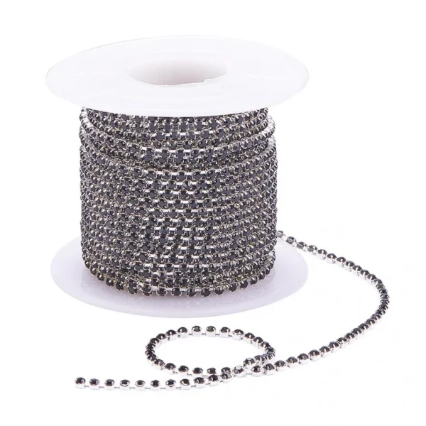 Marque Generique Chaîne De Strass En Cristal Manucure 4