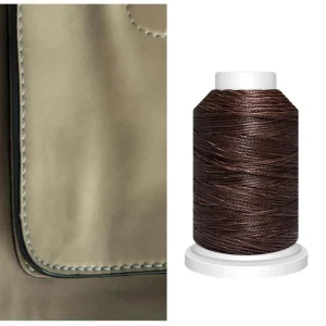 Marque Generique Cordon En Polyester Fil Ciré Pour Coudre Le Café Artisanal En Cuir 15