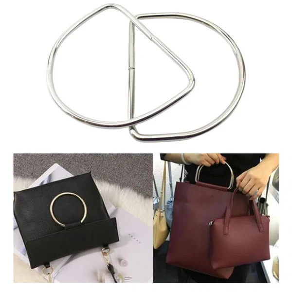 Marque Generique D Anneau En Cuir Pour Sacs De Quincaillerie 4