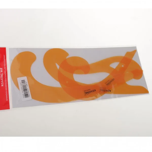 Marque Generique Ensemble De 3pcs Courbe Française En Plastique Règle De Dessin Bord … 6