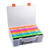 Marque Generique étuis Photo En Plastique 4×6 Boîte De Rangement Colorée 11