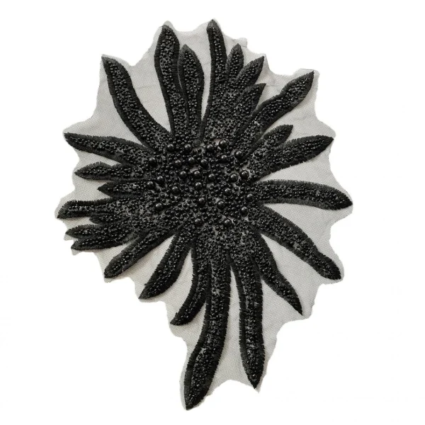 Marque Generique Faux Perles Fleurs Patchs Coudre Sur Pâte Garniture Brodée Appliques… 1