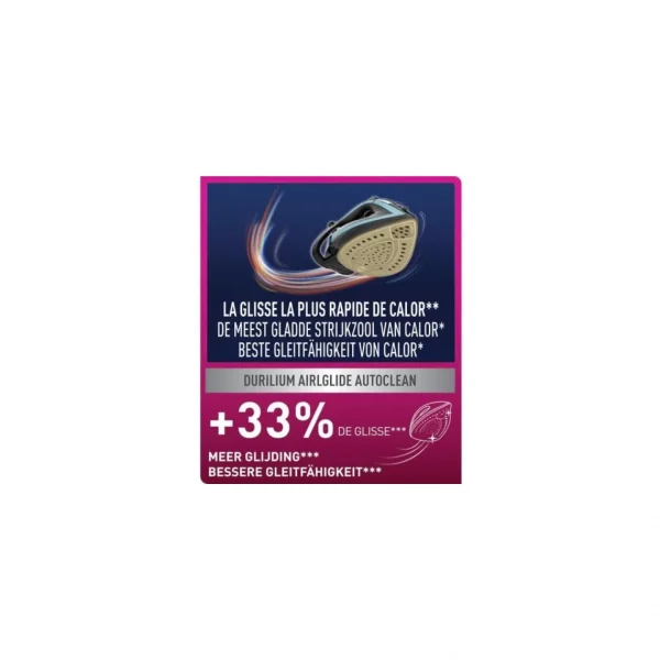 Fer à Repasser Vapeur 3000w 50g/mn – Fv5695c0 – CALOR 6