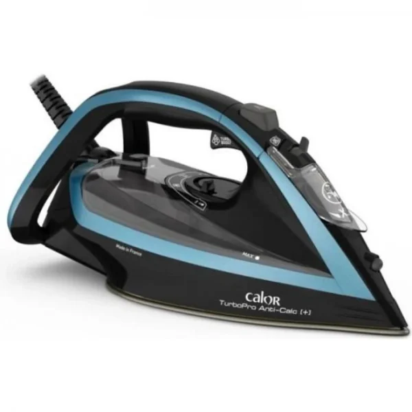 Fer A Repasser CALOR FV5695C0 TURBO PRO Anti Calc 3000 W Aqua Metal 1