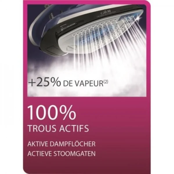 Fer A Repasser CALOR FV6846C0 Ultragliss Anti-Calc Plus, , Vapeur 50g/… 4