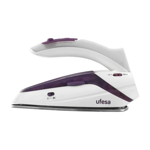Fer à Repasser Vapeur-Sec De Voyage UFESA PV0500 75 G/min 1100W Blanc… 1