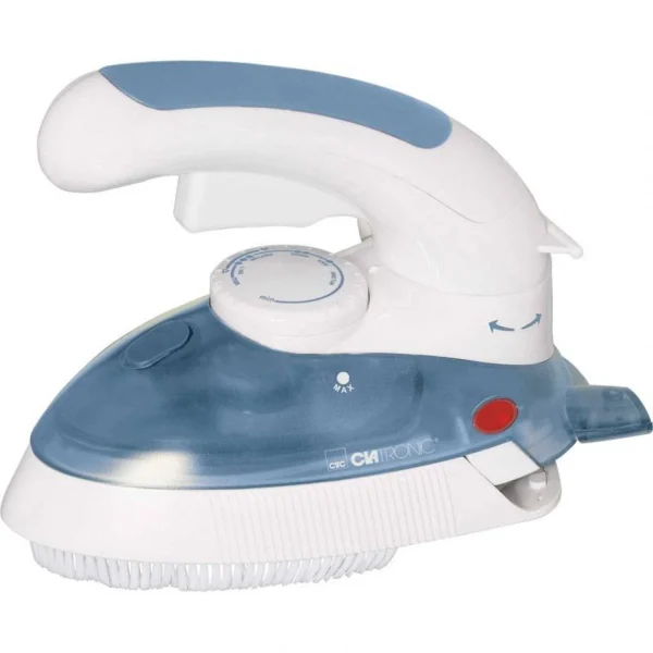 Clatronic Fer à Vapeur De Voyage Broyeur De Peluches Repassage Vertical 800W Bl… 6