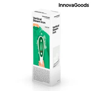 Fer à Vapeur Vertical InnovaGoods 1000W Blanc Vert 9