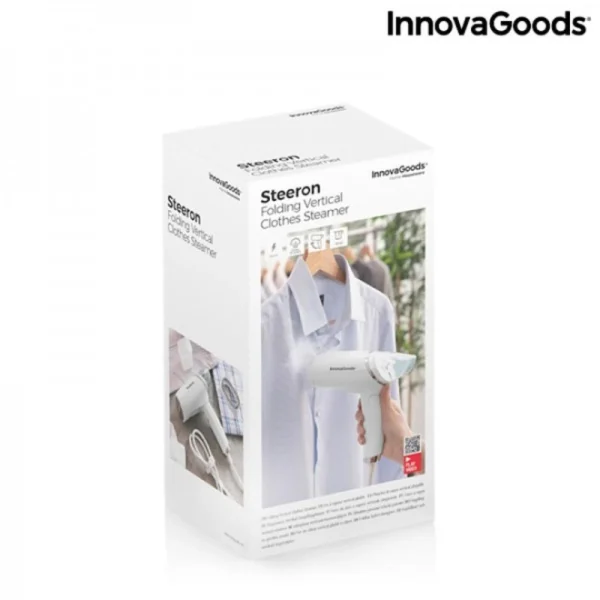 Fer à Vapeur Vertical Pliable Steeron InnovaGoods 1000 W 3