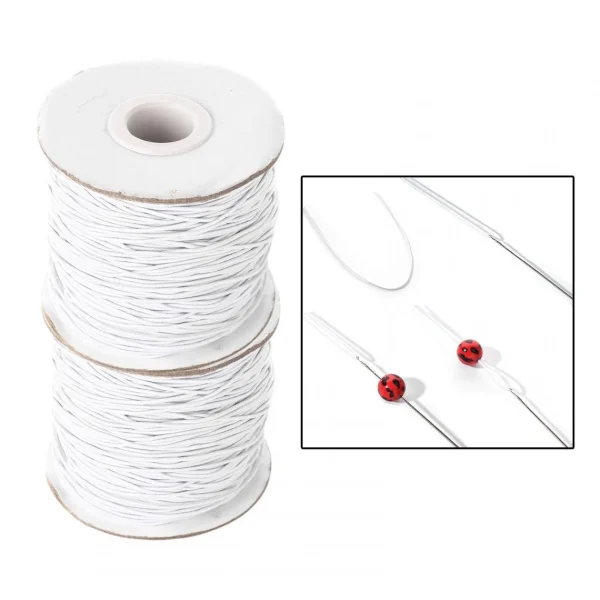 Marque Generique Fil D’artisanat élastique Pour La Fabrication De Bracelets à Coudre 5