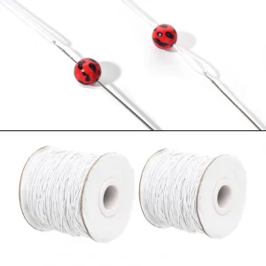 Marque Generique Fil D’artisanat élastique Pour La Fabrication De Bracelets à Coudre 15
