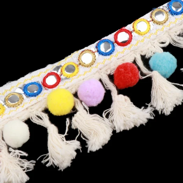 Marque Generique Garniture De Dentelle Broderie Frange Bandes 6