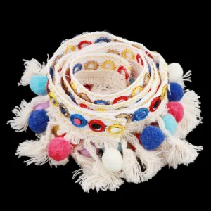 Marque Generique Garniture De Dentelle Broderie Frange Bandes 9